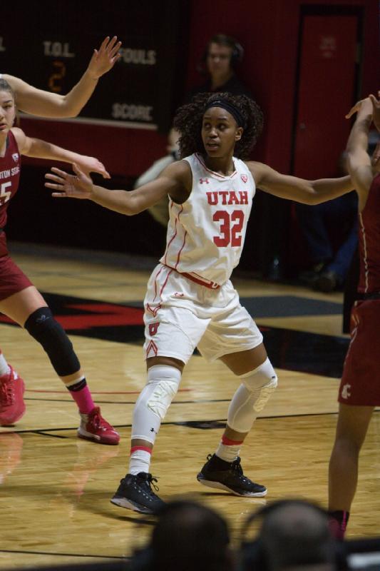 2017-02-05 13:25:29 ** Basketball, Tanaeya Boclair, Utah Utes, Washington State, Women's Basketball ** 