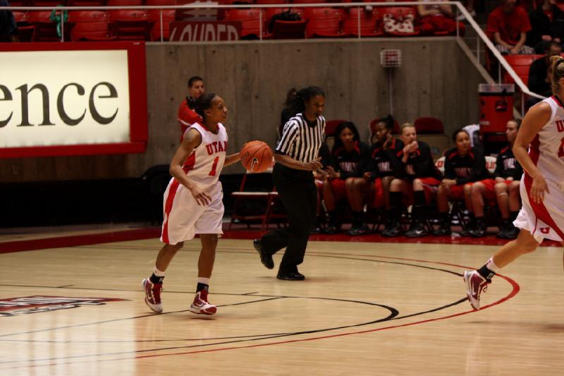 2010-01-16 16:06:04 ** Basketball, Janita Badon, Taryn Wicijowski, UNLV, Utah Utes, Women's Basketball ** 