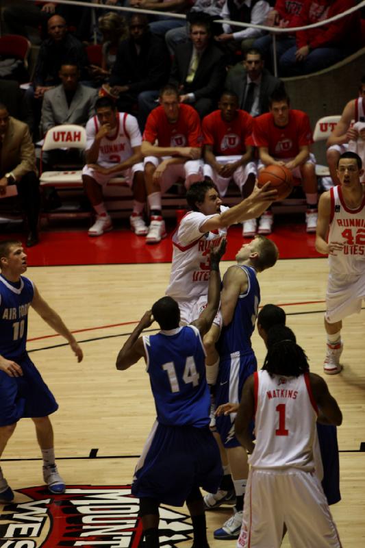 2010-01-23 17:14:44 ** Air Force, Basketball, Jason Washburn, Jay Watkins, Marshall Henderson, Men's Basketball, Utah Utes ** 