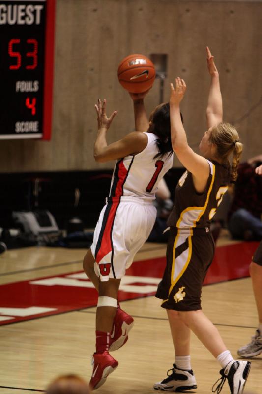 2011-01-15 16:35:48 ** Basketball, Damenbasketball, Janita Badon, Utah Utes, Wyoming ** 