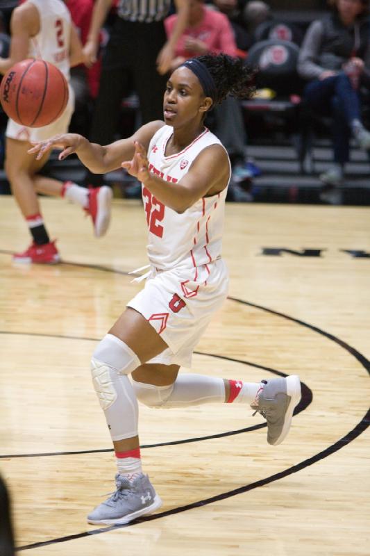 2018-01-28 13:24:15 ** Basketball, Damenbasketball, Oregon, Tanaeya Boclair, Tori Williams, Utah Utes ** 