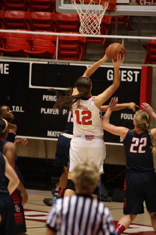 2013-12-21 15:14:13 ** Basketball, Damenbasketball, Emily Potter, Samford, Utah Utes ** 