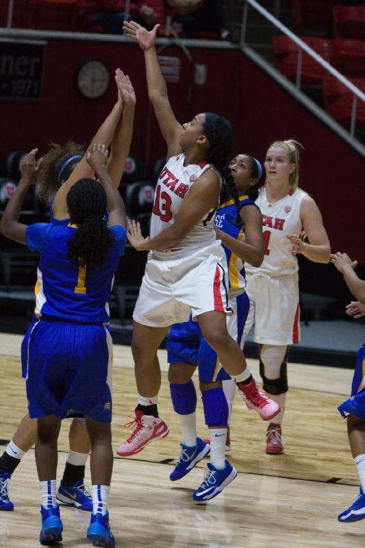 2014-11-14 18:11:14 ** Basketball, Damenbasketball, Devri Owens, San Jose State, Taryn Wicijowski, Utah Utes ** 