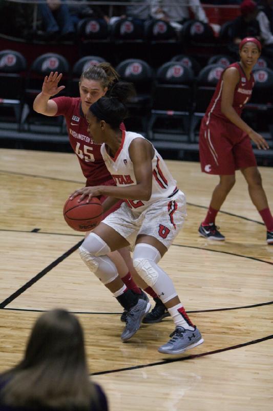 2016-01-02 18:06:15 ** Basketball, Damenbasketball, Tanaeya Boclair, Utah Utes, Washington State ** 