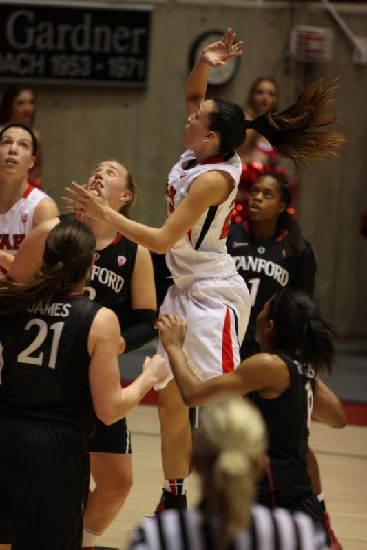 2014-01-10 19:26:44 ** Basketball, Danielle Rodriguez, Michelle Plouffe, Stanford, Utah Utes, Women's Basketball ** 