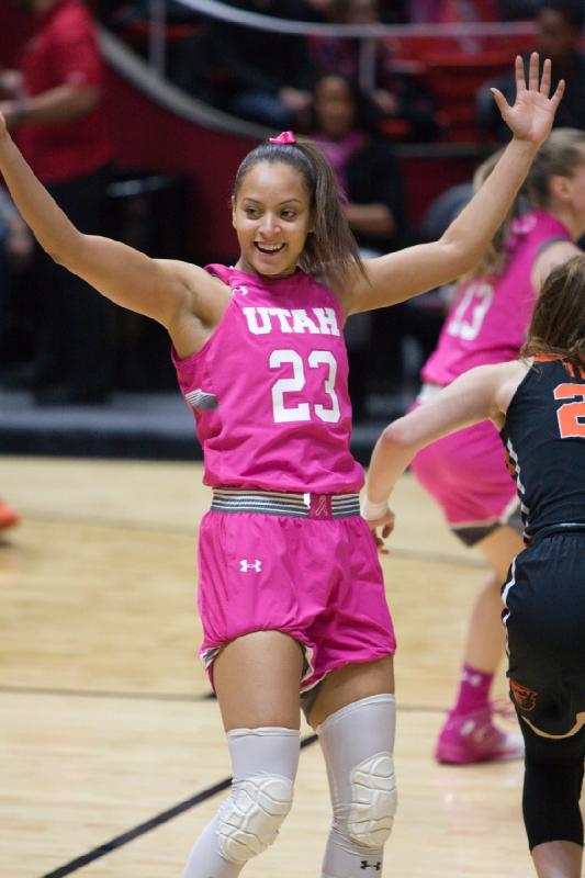 2018-01-26 18:37:40 ** Basketball, Daneesha Provo, Megan Jacobs, Oregon State, Utah Utes, Women's Basketball ** 