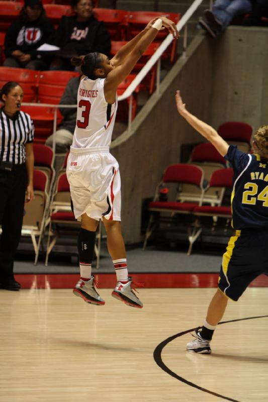 2012-11-16 17:03:20 ** Basketball, Iwalani Rodrigues, Michigan, Utah Utes, Women's Basketball ** 