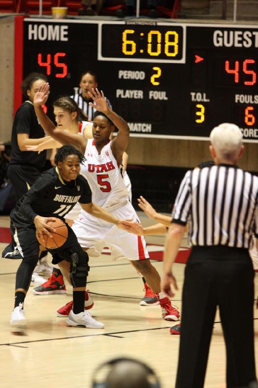 2014-01-29 20:37:43 ** Basketball, Cheyenne Wilson, Colorado, Emily Potter, Utah Utes, Women's Basketball ** 