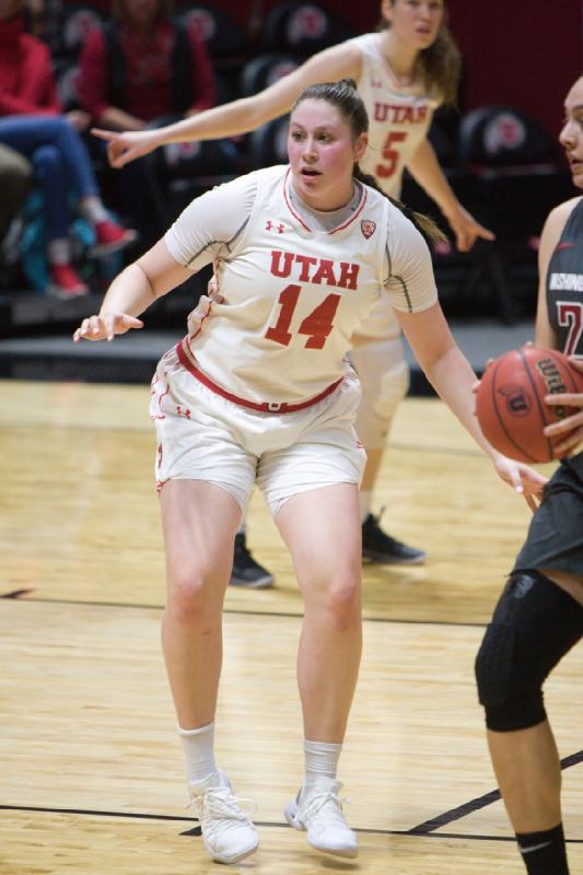 2019-02-24 12:16:19 ** Andrea Torres, Basketball, Megan Huff, Utah Utes, Washington State, Women's Basketball ** 