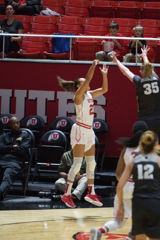 2017-11-10 18:11:57 ** Basketball, Daneesha Provo, Nevada, Tanaeya Boclair, Utah Utes, Women's Basketball ** 