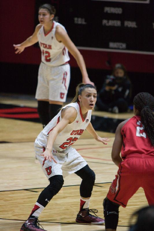 2015-11-17 20:03:25 ** Basketball, Damenbasketball, Danielle Rodriguez, Emily Potter, Lamar, Utah Utes ** 