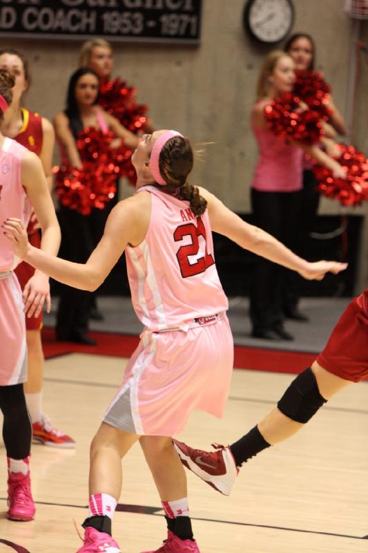 2014-02-27 19:39:20 ** Basketball, Michelle Plouffe, USC, Utah Utes, Wendy Anae, Women's Basketball ** 