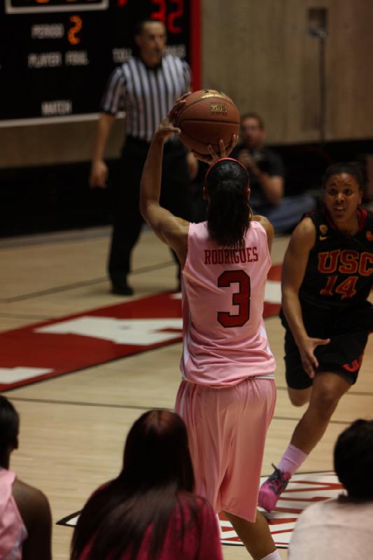 2012-01-28 15:57:44 ** Basketball, Damenbasketball, Iwalani Rodrigues, USC, Utah Utes ** 