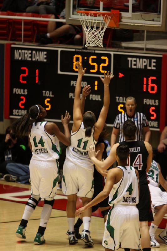 2011-03-21 19:59:14 ** Basketball, Notre Dame, Temple, Women's Basketball ** 