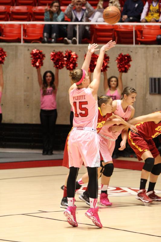 2014-02-27 19:06:25 ** Basketball, Damenbasketball, Emily Potter, Michelle Plouffe, USC, Utah Utes ** 