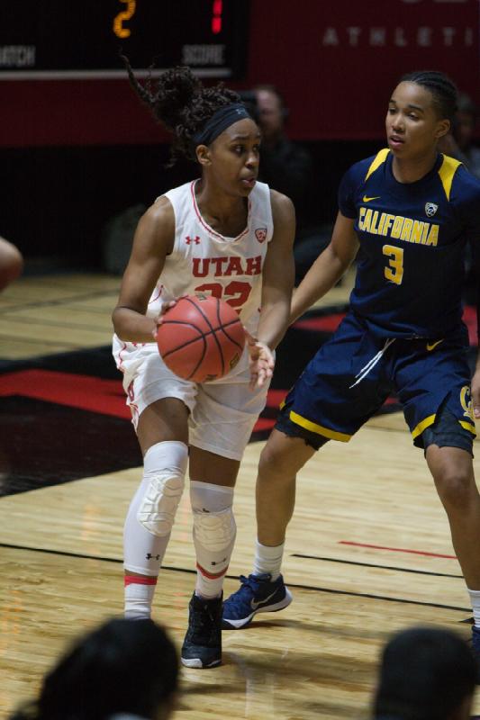 2017-01-15 13:29:12 ** Basketball, Cal, Tanaeya Boclair, Utah Utes, Women's Basketball ** 