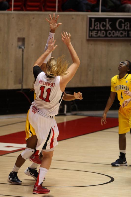 2013-01-04 19:16:37 ** Basketball, Cal, Damenbasketball, Taryn Wicijowski, Utah Utes ** 