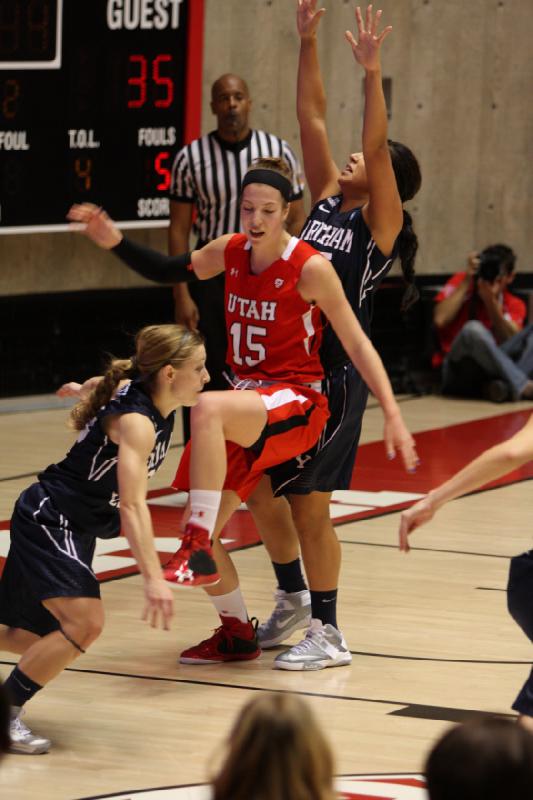 2012-12-08 16:15:57 ** Basketball, BYU, Damenbasketball, Michelle Plouffe, Utah Utes ** 