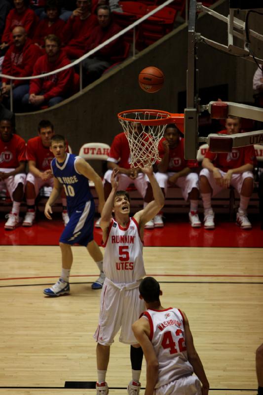 2010-01-23 16:29:45 ** Air Force, Basketball, Jason Washburn, Luka Drca, Men's Basketball, Utah Utes ** 