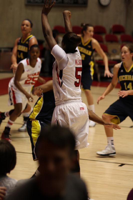 2012-11-16 17:56:05 ** Awa Kalmström, Basketball, Cheyenne Wilson, Michigan, Utah Utes, Women's Basketball ** 