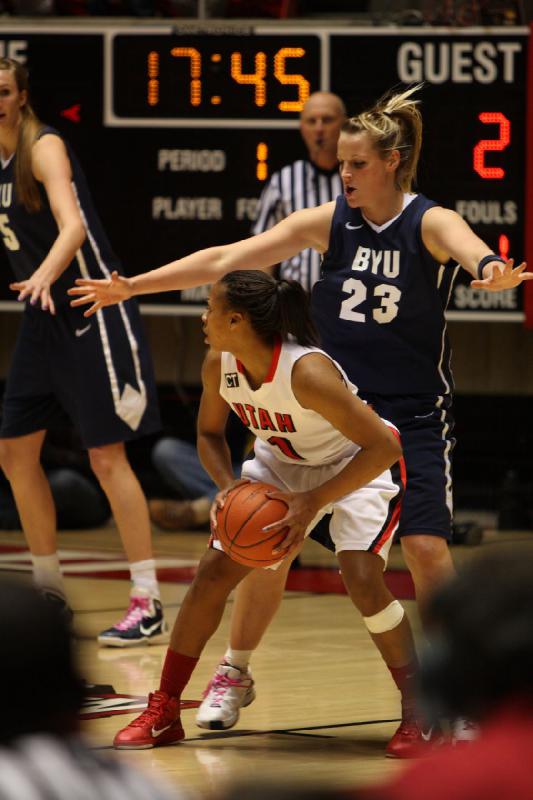 2011-02-12 16:07:56 ** Basketball, BYU, Damenbasketball, Janita Badon, Utah Utes ** 