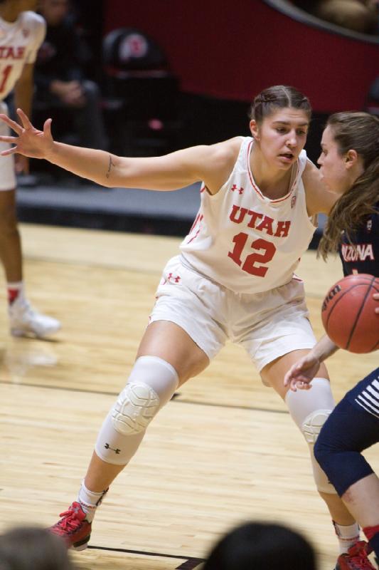 2017-12-29 18:05:53 ** Arizona, Basketball, Damenbasketball, Emily Potter, Erika Bean, Utah Utes ** 