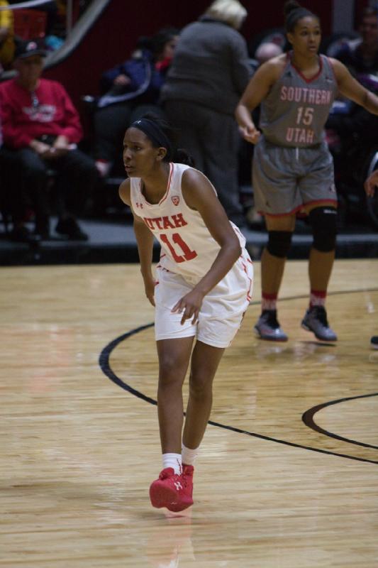 2016-11-30 20:25:31 ** Basketball, Damenbasketball, Erika Bean, Southern Utah, Utah Utes ** 