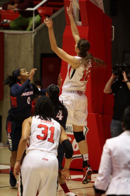 2014-01-26 15:01:35 ** Arizona, Basketball, Ciera Dunbar, Damenbasketball, Emily Potter, Utah Utes ** 