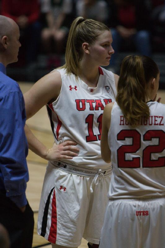 2015-01-11 13:38:10 ** Anthony Levrets, Basketball, Damenbasketball, Danielle Rodriguez, Taryn Wicijowski, USC, Utah Utes ** 