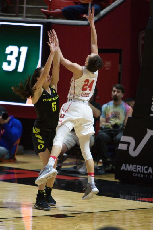 2018-01-28 12:37:21 ** Basketball, Oregon, Tilar Clark, Utah Utes, Women's Basketball ** 