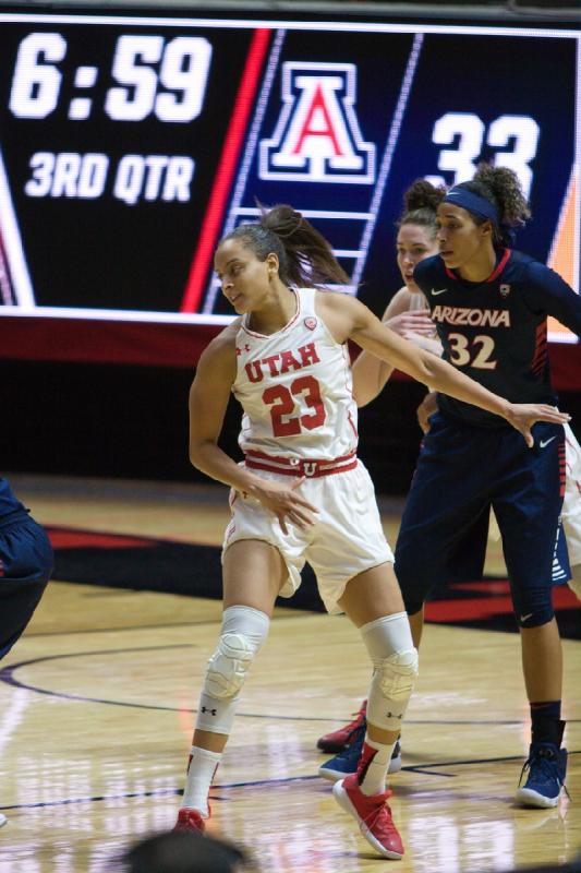 2017-12-29 19:05:05 ** Arizona, Basketball, Daneesha Provo, Utah Utes, Women's Basketball ** 