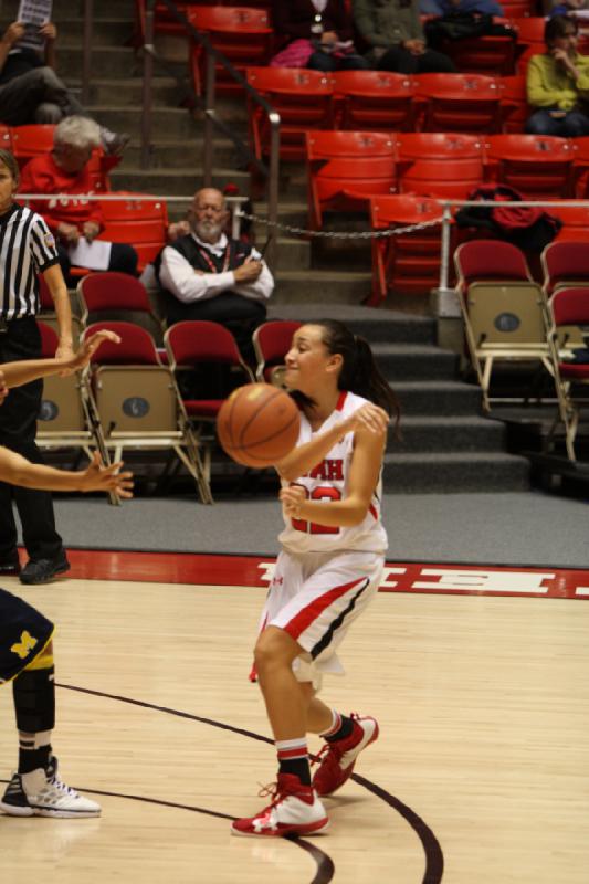 2012-11-16 17:47:11 ** Basketball, Danielle Rodriguez, Michigan, Utah Utes, Women's Basketball ** 