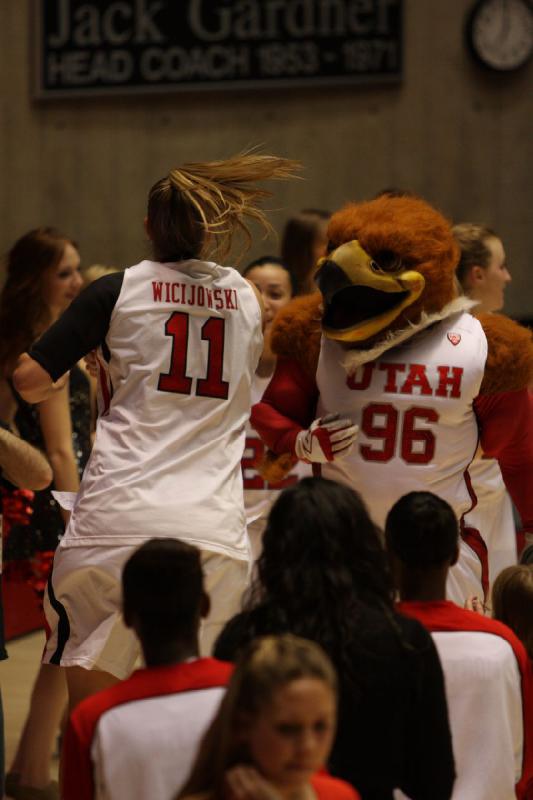 2013-01-18 18:59:33 ** Arizona, Basketball, Damenbasketball, Swoop, Taryn Wicijowski, Utah Utes ** 