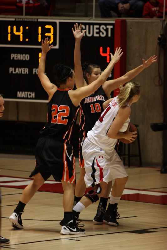 2011-12-06 19:11:34 ** Basketball, Damenbasketball, Idaho State, Taryn Wicijowski, Utah Utes ** 