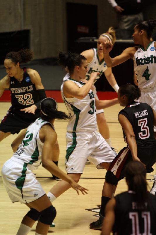 2011-03-21 21:06:34 ** Basketball, Notre Dame, Temple, Women's Basketball ** 