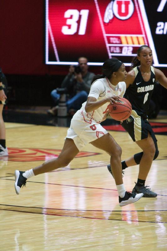 2019-01-18 19:32:19 ** Basketball, Colorado, Erika Bean, Utah, Women's Basketball ** 