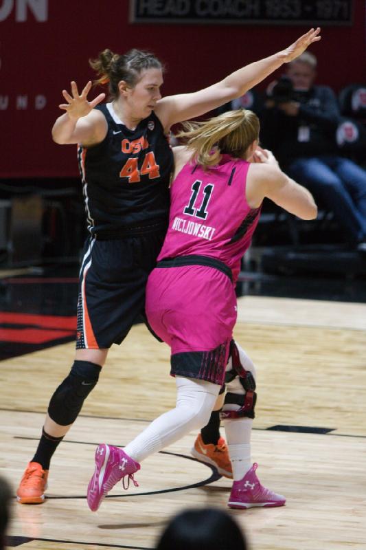 2015-02-22 13:30:36 ** Basketball, Oregon State, Taryn Wicijowski, Utah Utes, Women's Basketball ** 