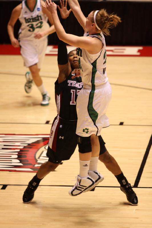 2011-03-21 19:47:08 ** Basketball, Notre Dame, Temple, Women's Basketball ** 