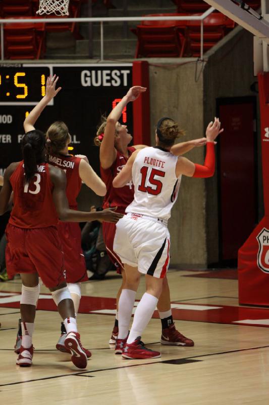 2013-01-06 14:09:33 ** Basketball, Michelle Plouffe, Stanford, Utah Utes, Women's Basketball ** 