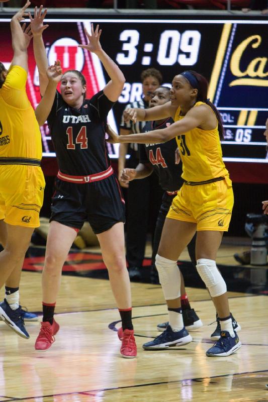 2019-01-25 20:17:48 ** Andrea Torres, Basketball, Cal, Dre'Una Edwards, Utah Utes, Women's Basketball ** 