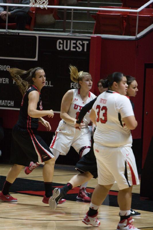 2014-12-06 14:58:43 ** Basketball, Joeseta Fatuesi, Taryn Wicijowski, UNLV, Utah Utes, Women's Basketball ** 