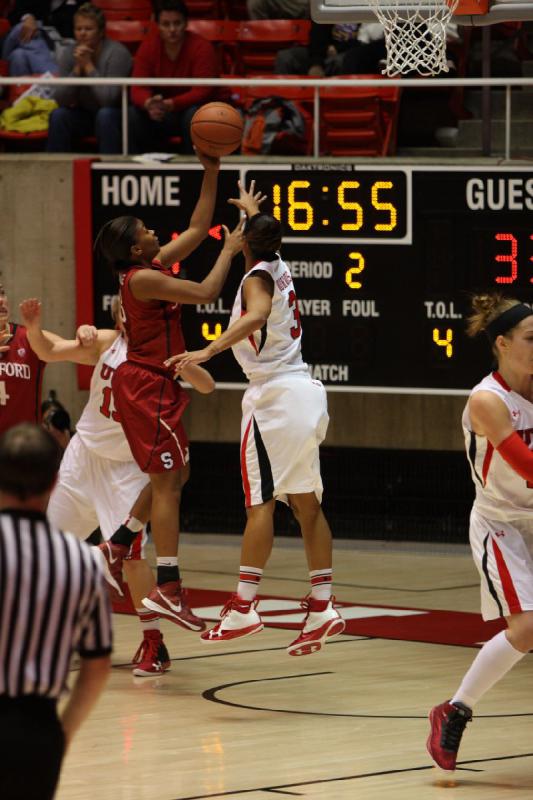 2013-01-06 14:52:32 ** Basketball, Iwalani Rodrigues, Michelle Plouffe, Rachel Messer, Stanford, Utah Utes, Women's Basketball ** 