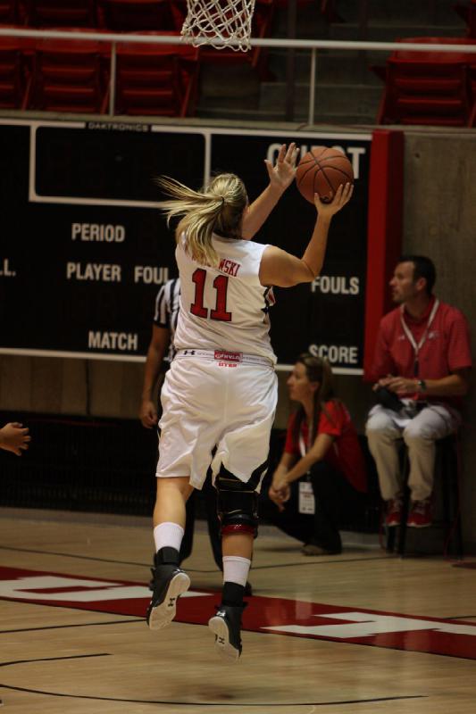 2011-11-05 17:26:59 ** Basketball, Dixie State, Taryn Wicijowski, Utah Utes, Women's Basketball ** 