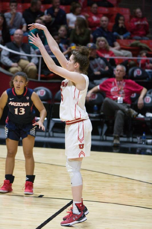 2017-12-29 19:22:00 ** Arizona, Basketball, Megan Huff, Utah Utes, Women's Basketball ** 