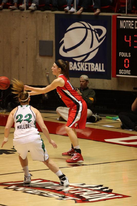 2011-03-19 17:35:31 ** Basketball, Michelle Plouffe, Notre Dame, Utah Utes, Women's Basketball ** 