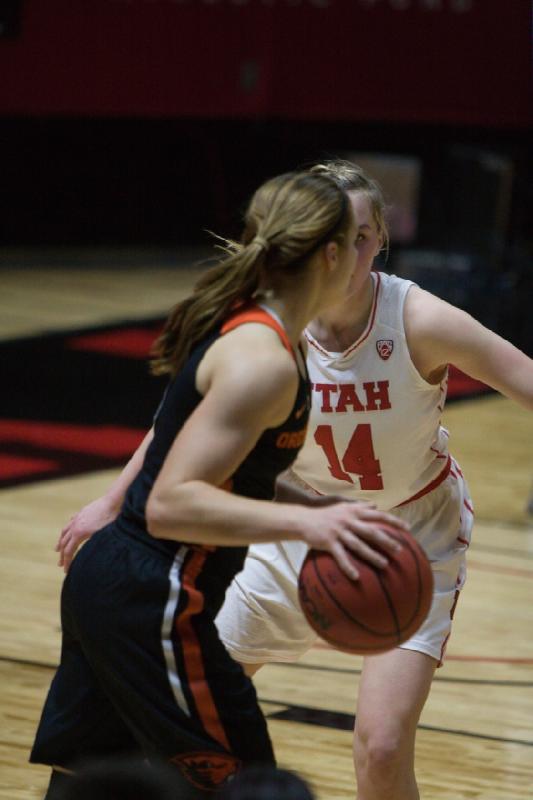 2017-02-19 14:35:25 ** Basketball, Damenbasketball, Oregon State, Paige Crozon, Utah Utes ** 