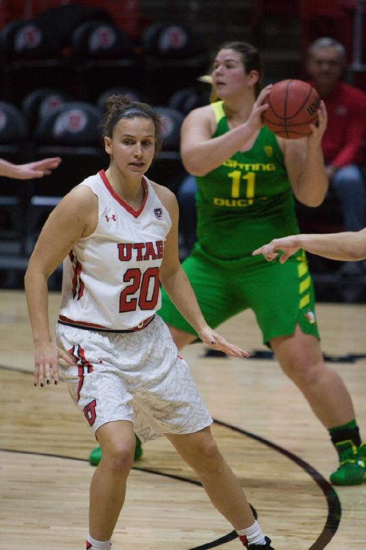 2016-01-24 14:11:52 ** Basketball, Damenbasketball, Katie Kuklok, Oregon, Utah Utes ** 