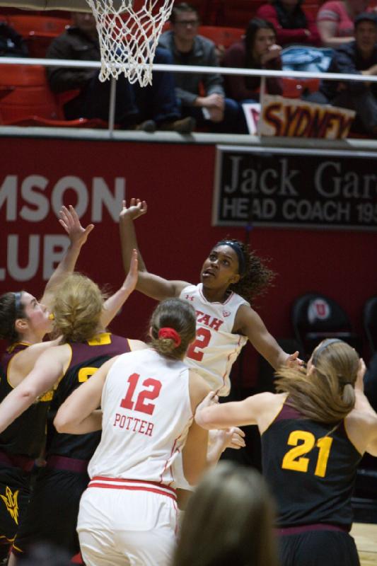 2017-01-06 20:04:16 ** Arizona State, Basketball, Emily Potter, Tanaeya Boclair, Utah Utes, Women's Basketball ** 