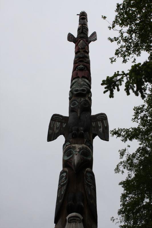 2012-06-19 09:51:26 ** Alaska, Ketchikan, Kreuzfahrt, Totem Bight State Historic Park ** 