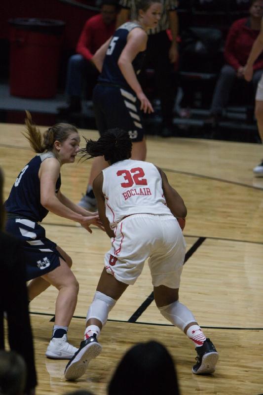 2016-12-03 15:36:36 ** Basketball, Tanaeya Boclair, Utah State, Utah Utes, Women's Basketball ** 